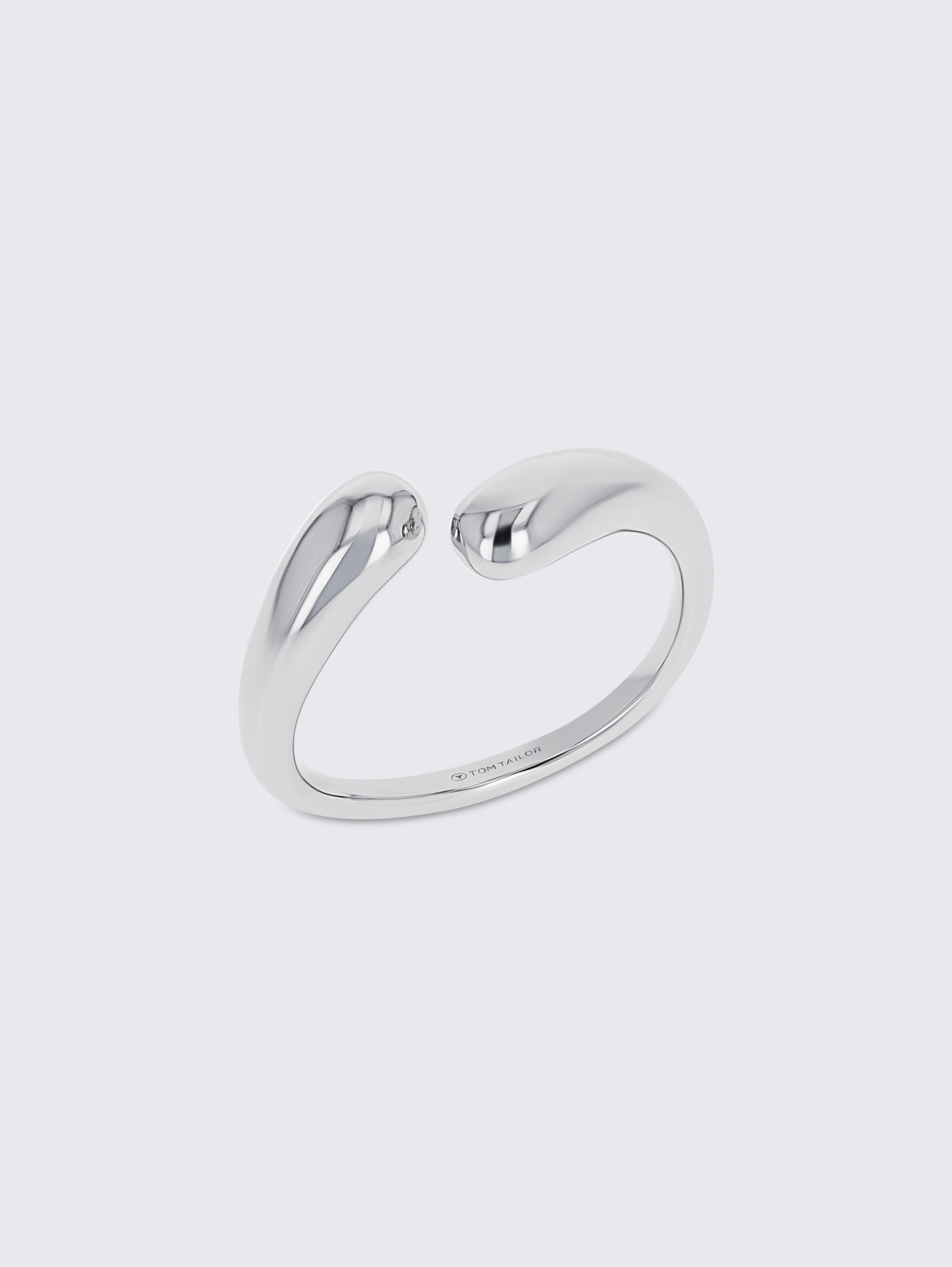 Fingerring aus Edelstahl silber von Women, silver