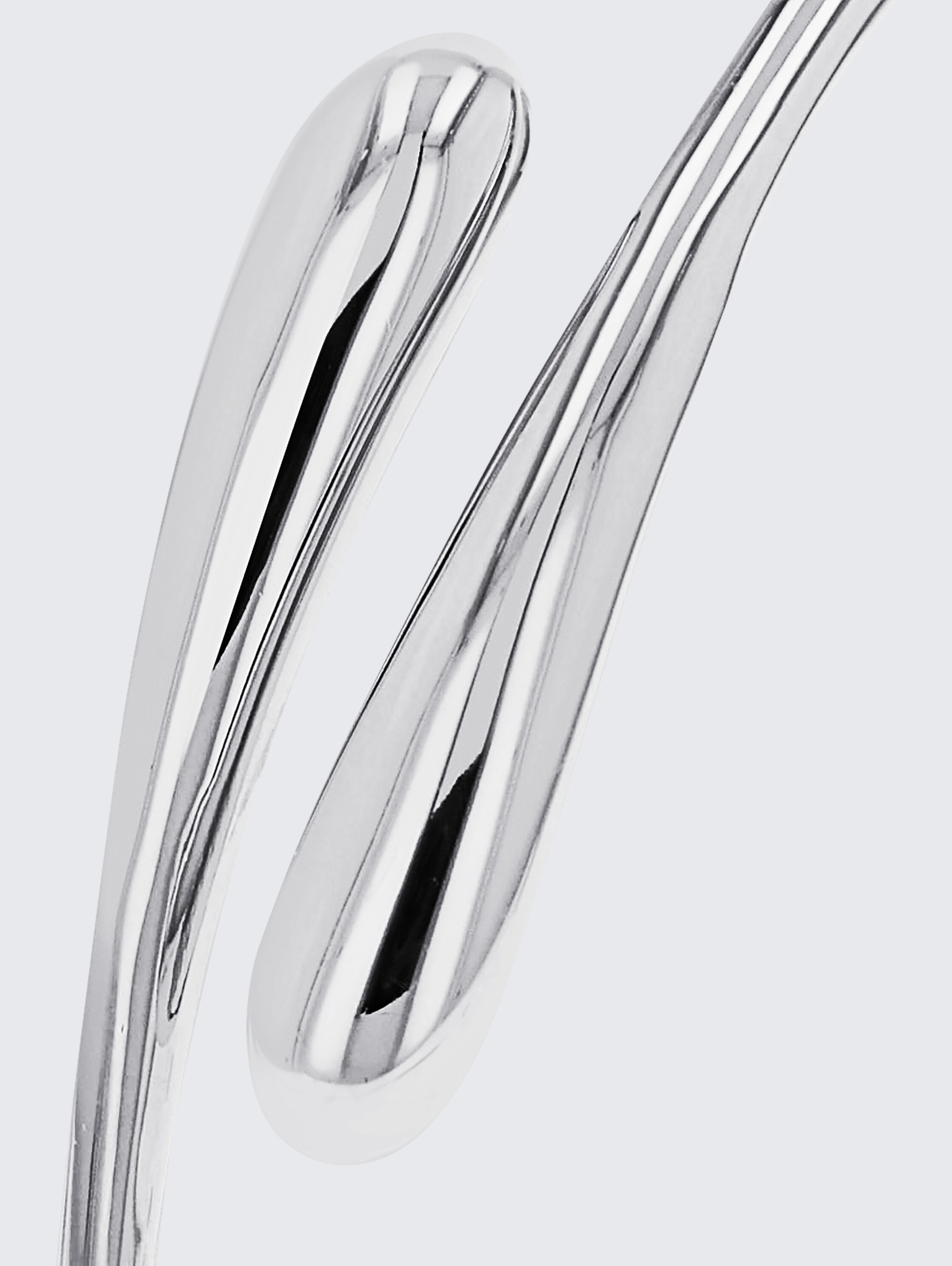 Stainless steel silver bracelet - silver - 