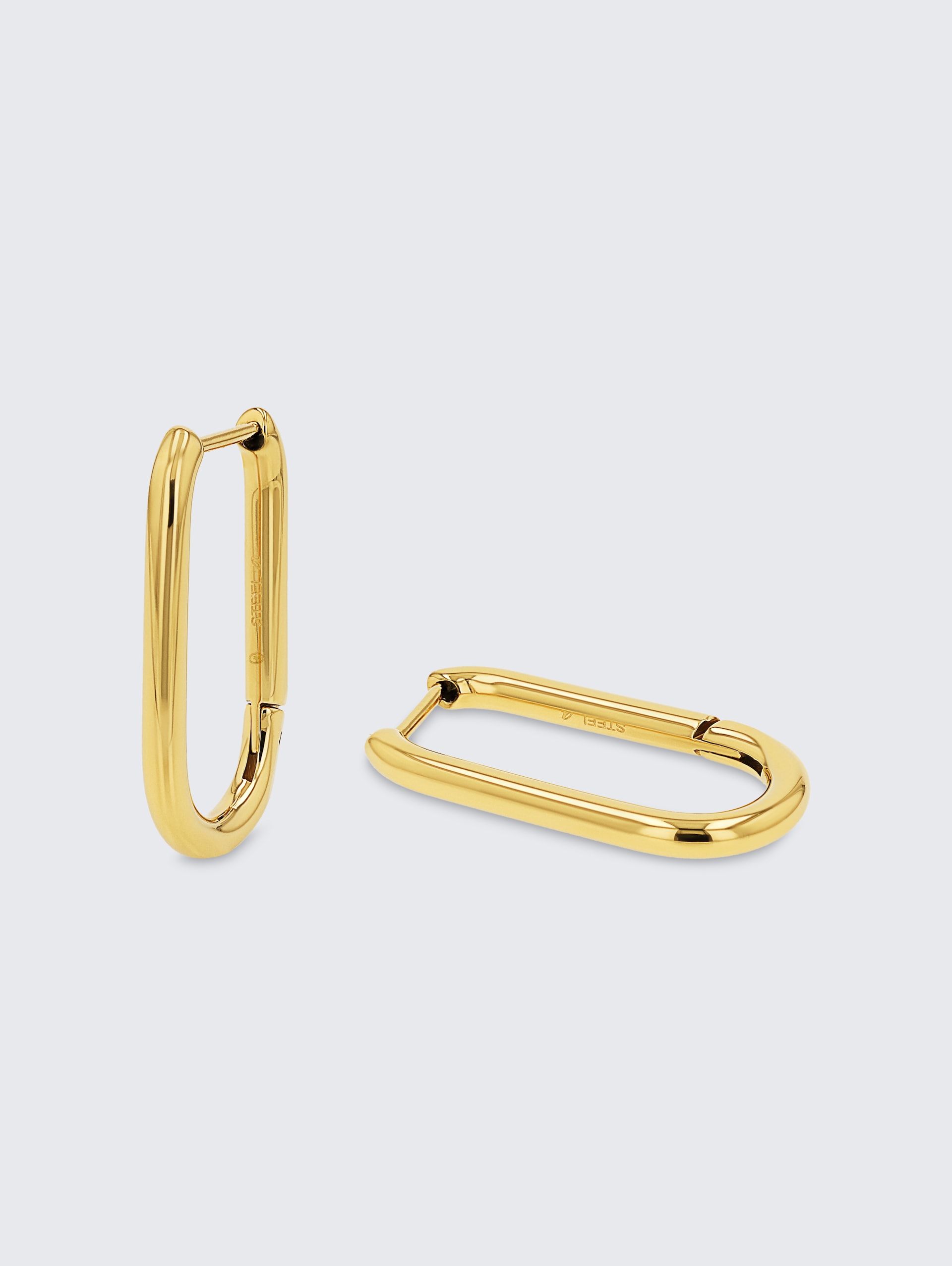 Creolen aus Edelstahl gold - gold