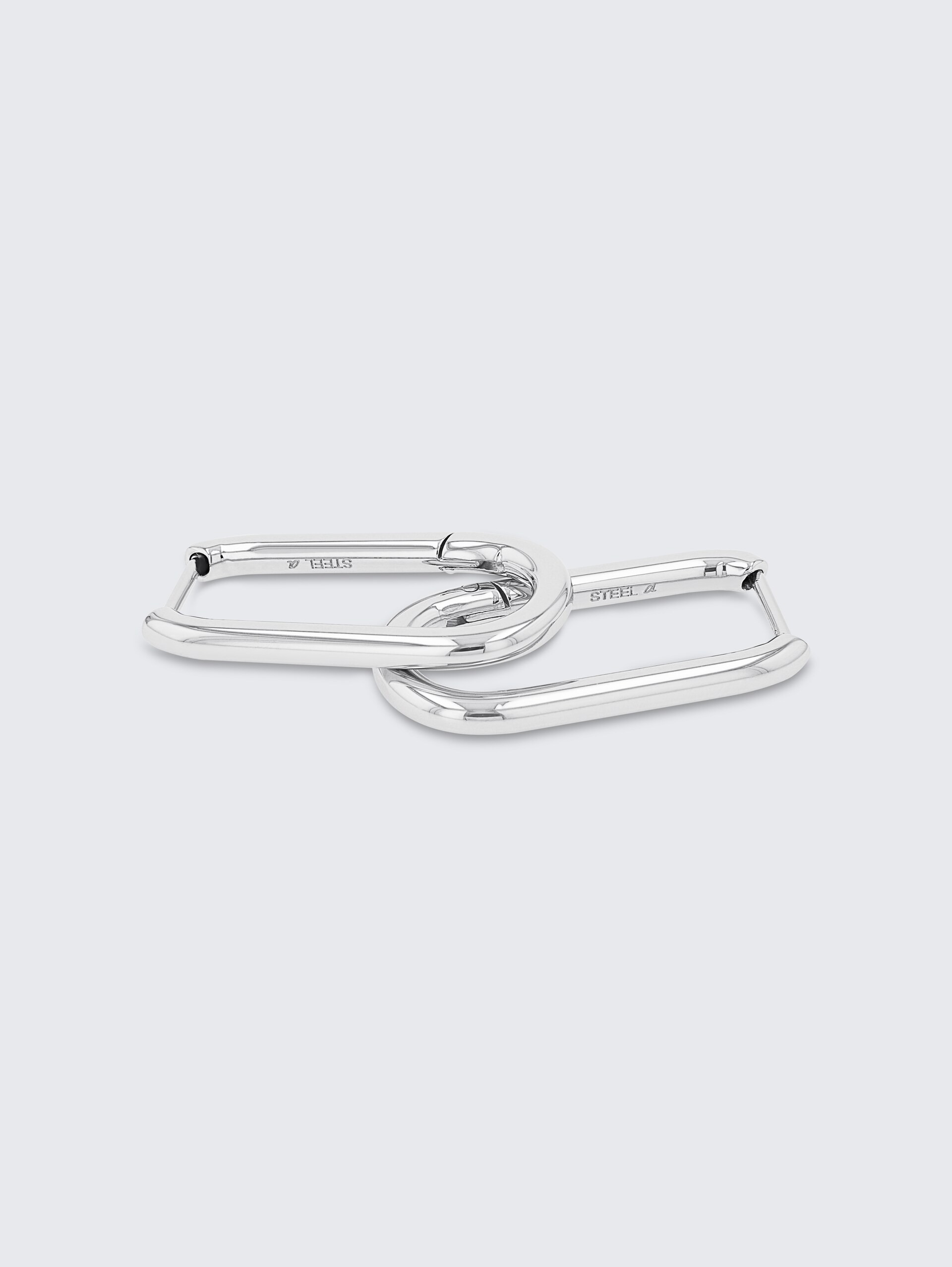 Creolen aus Edelstahl silber - silver
