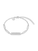 Ausgewählt, Armband Silber 925 - Stein Zirkonia weiß von Tom Tailor, silber