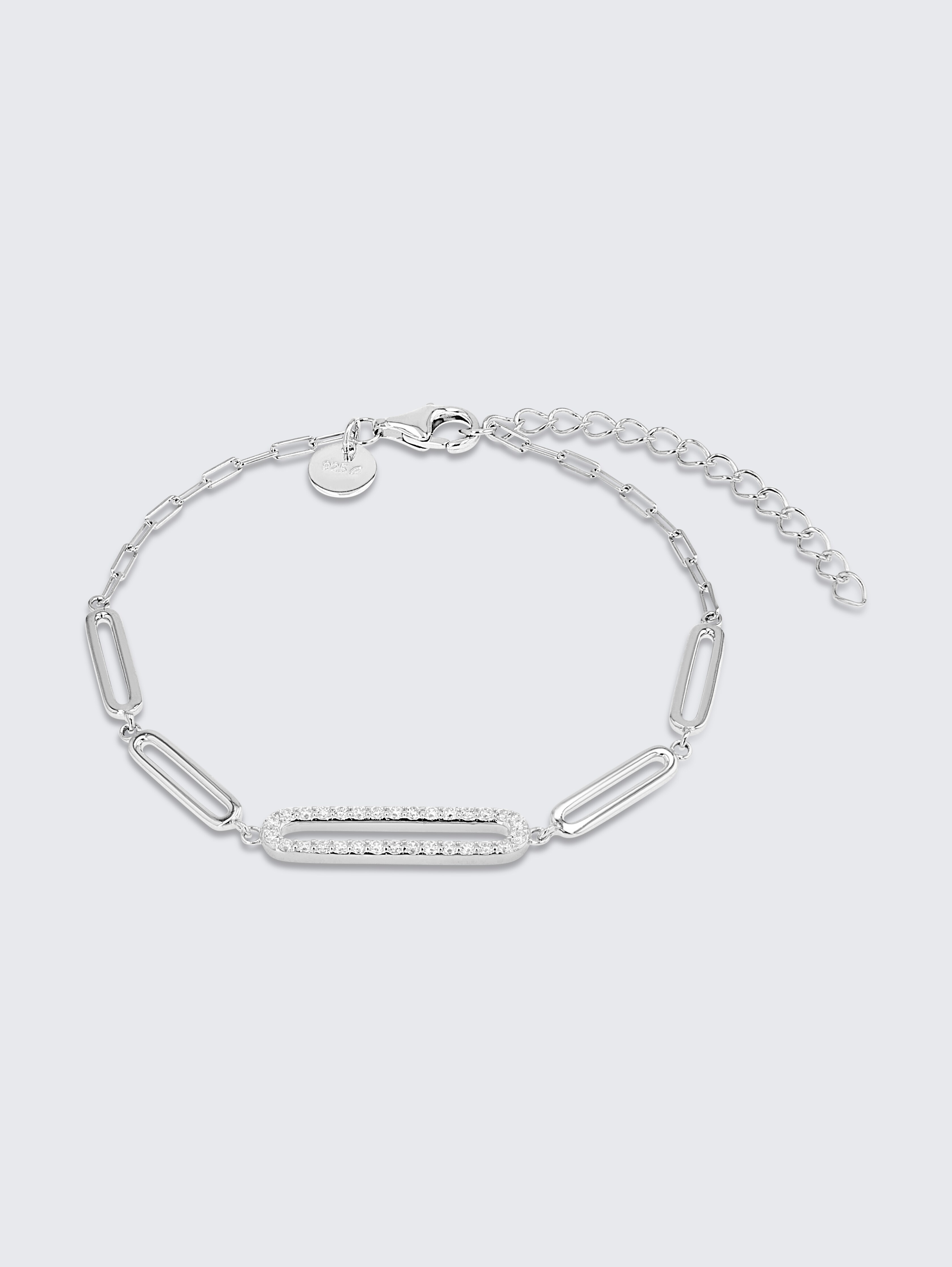 Armband Silber 925 - Stein Zirkonia weiß von Women, silver