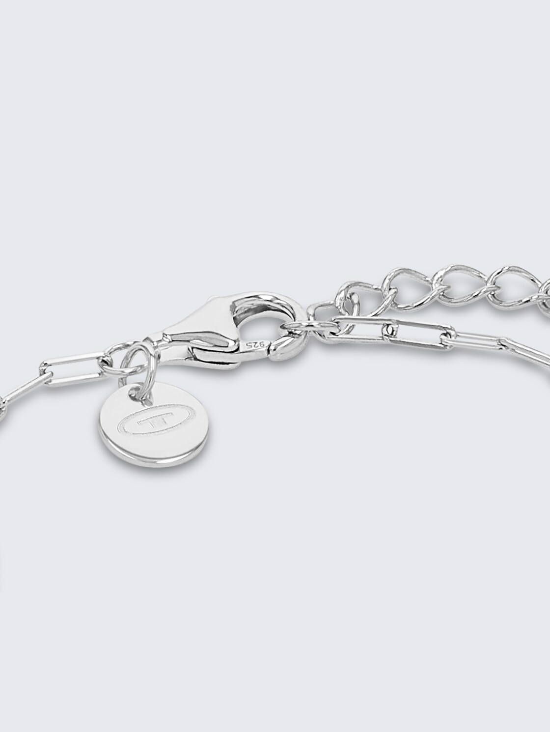 Armband Silber 925 - Stein Zirkonia weiß - silver