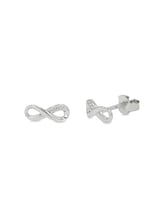Selected, Stud earrings, 925 silver - White zirconia stone by Tom Tailor, silver