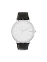 Ausgewählt, Armbanduhr silber - Ziffernblatt grau mit 40mm von Tom Tailor, silber