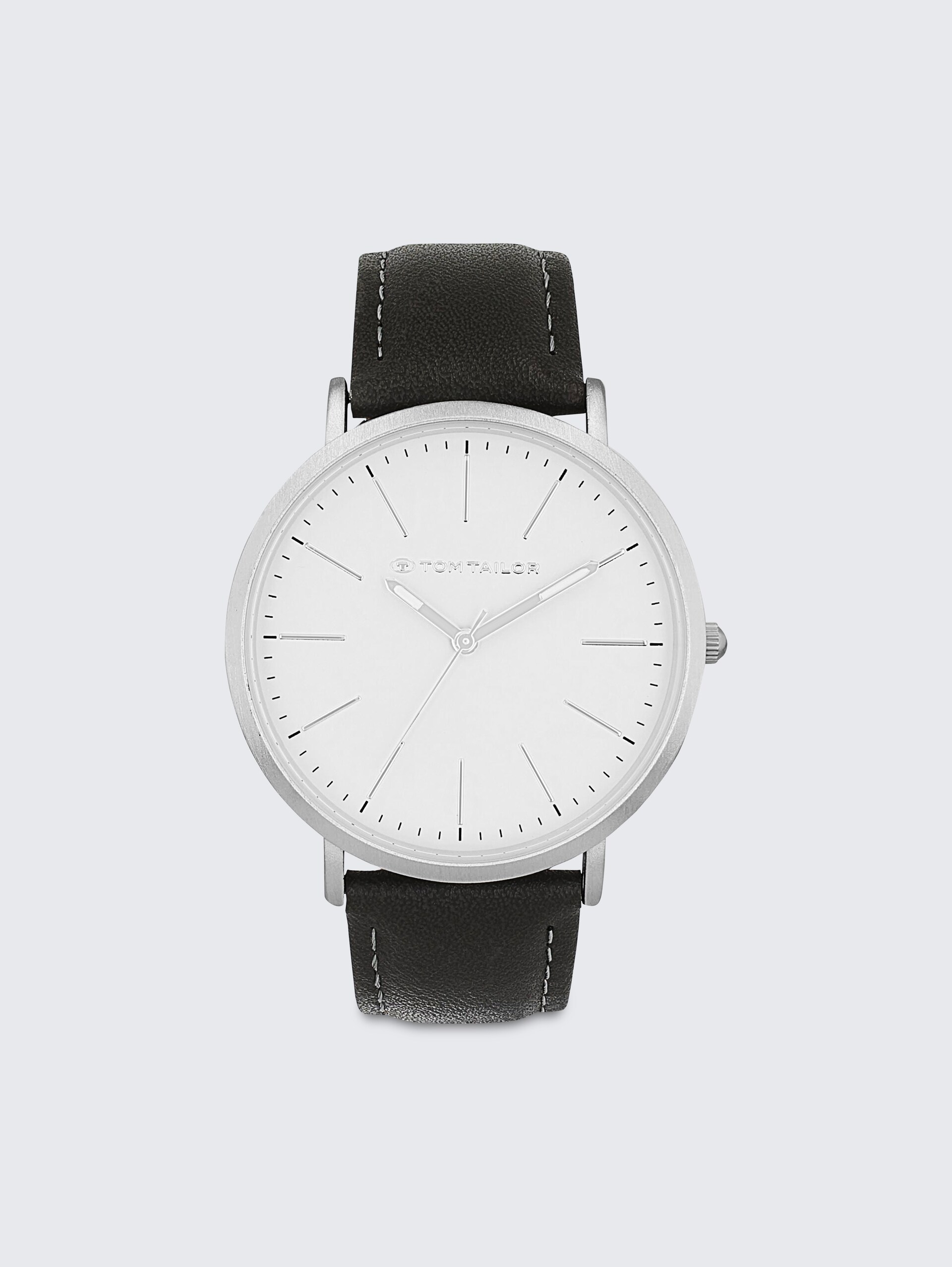 Armbanduhr silber - Ziffernblatt grau mit 40mm - silver