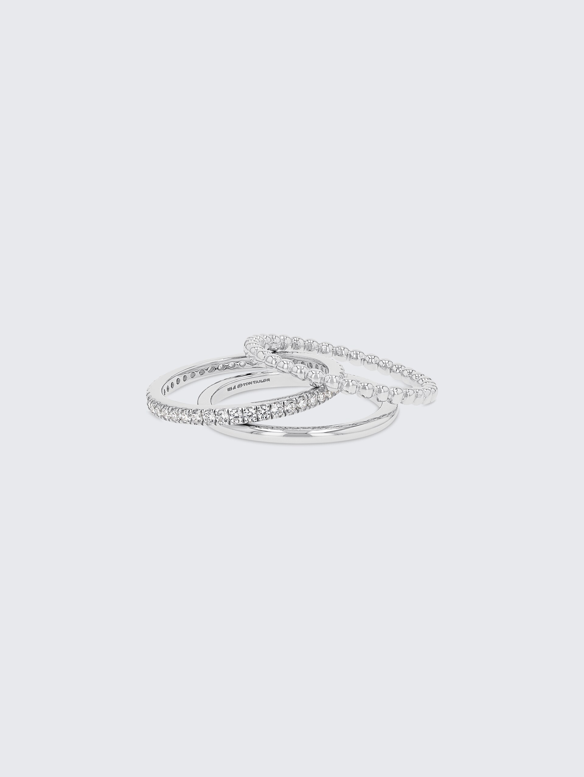 Ring sterling zilver 925 - Steen zirkonia wit - silver