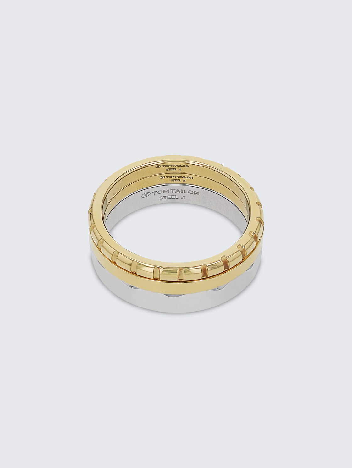 Steckring aus Edelstahl mehrfarbig - multi-color