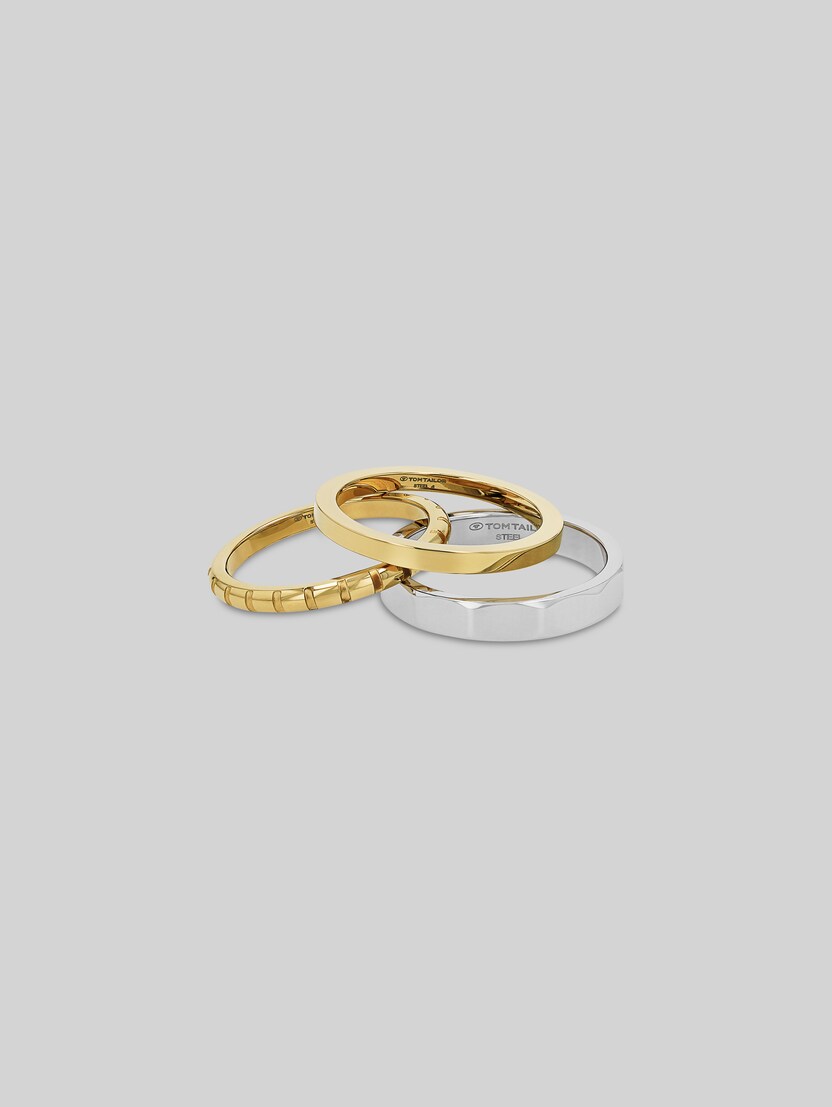 Stainless steel multicolored slip ring by Women, multi-color
