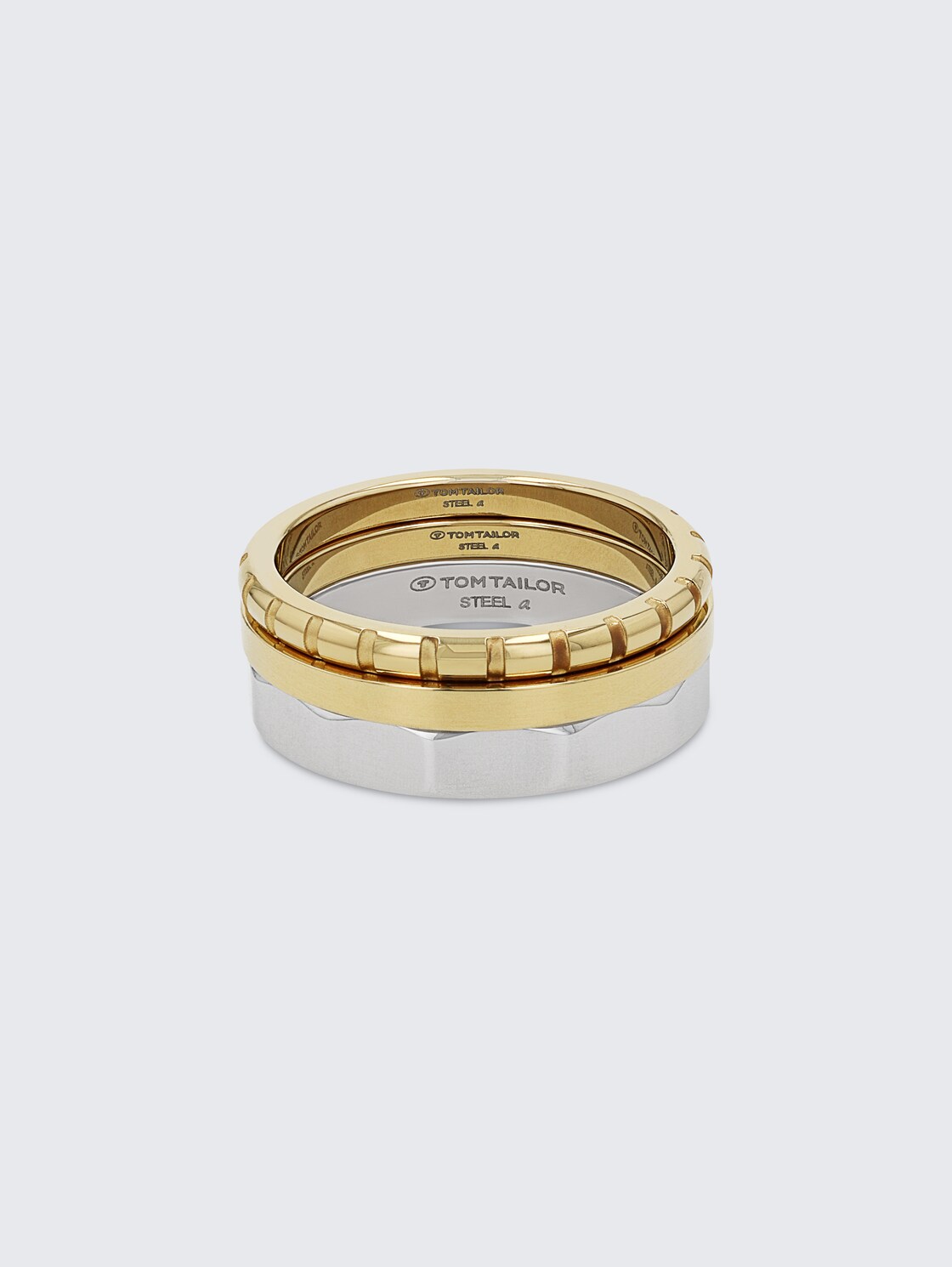 Steckring aus Edelstahl mehrfarbig - multi-color