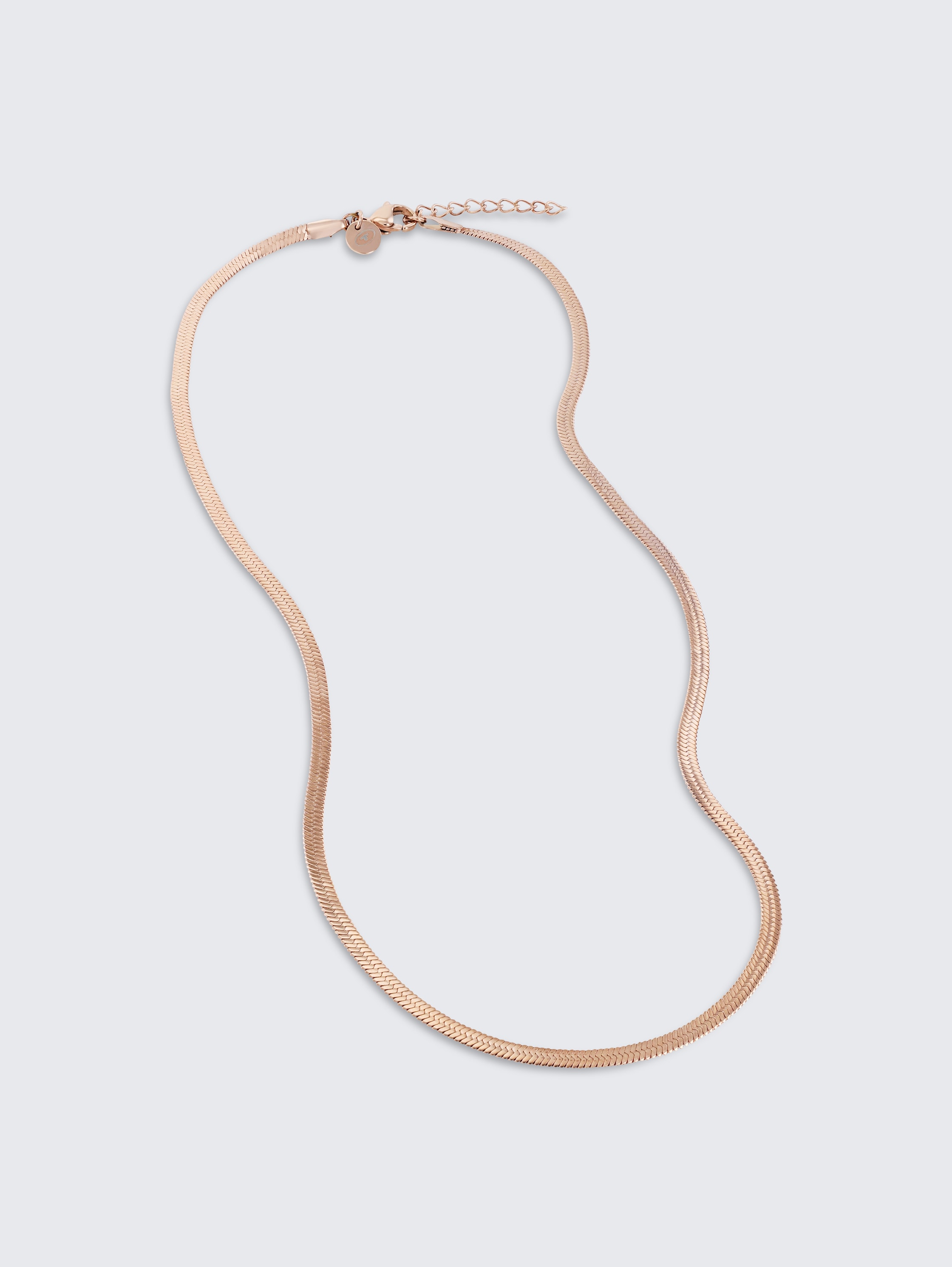 Stainless steel rose gold necklace - rose_gold - 