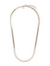 Ausgewählt, Halskette aus Edelstahl rosé von Tom Tailor, rosa