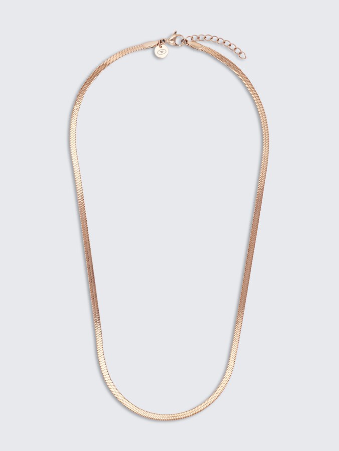 Ketting van roségoudkleurig roestvrij staal door Women, rose gold