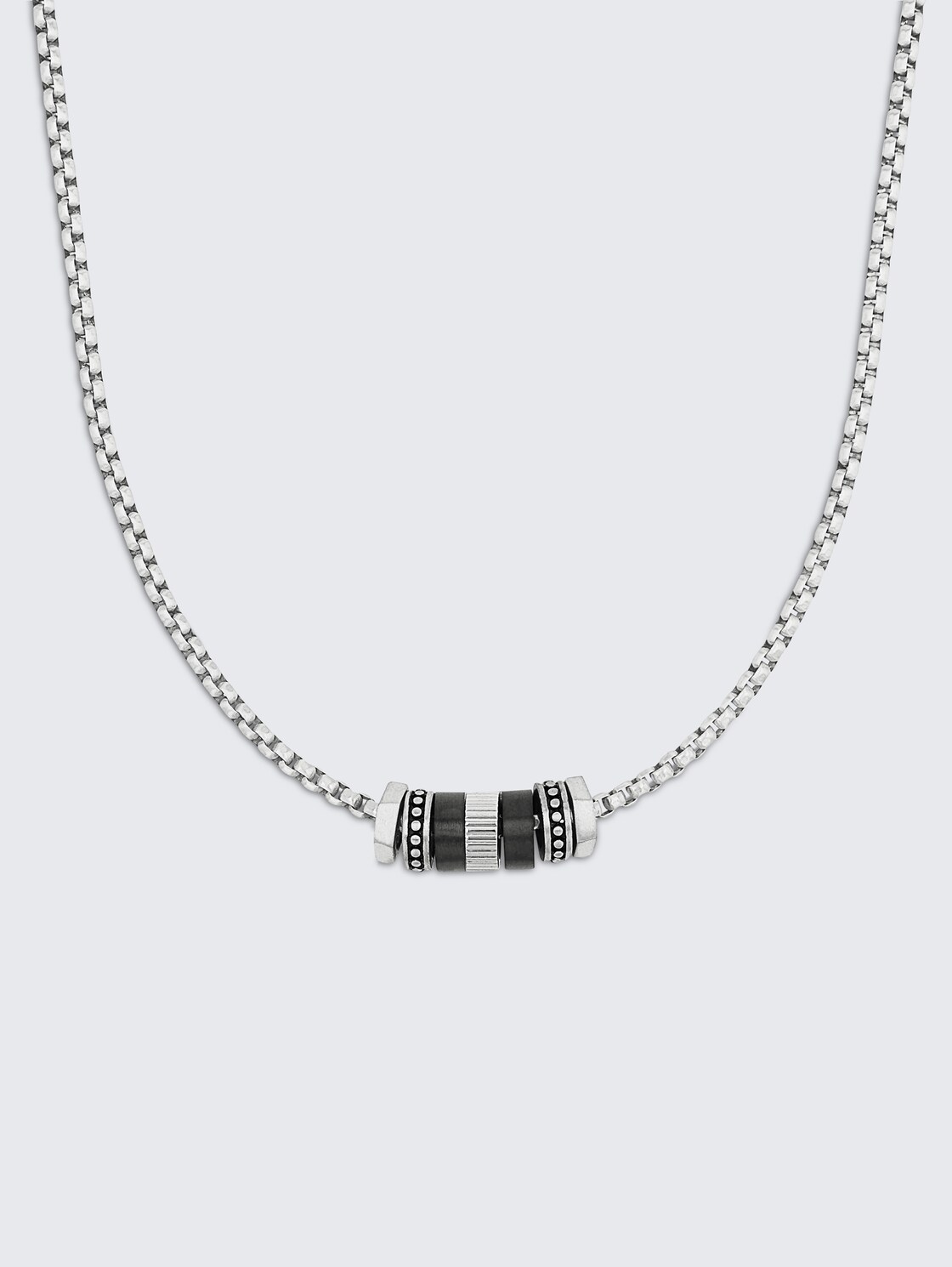 Halskette mit Anhänger aus Edelstahl mehrfarbig - multi-color