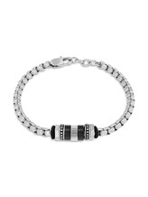 Ausgewählt, Armband aus Edelstahl silber von Tom Tailor, silber