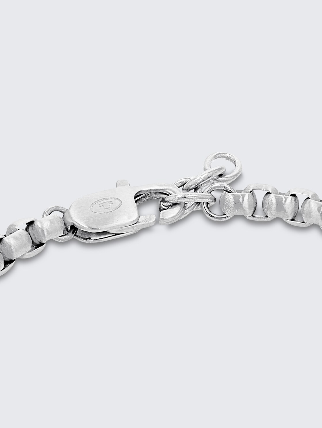 Armband aus Edelstahl silber - silver