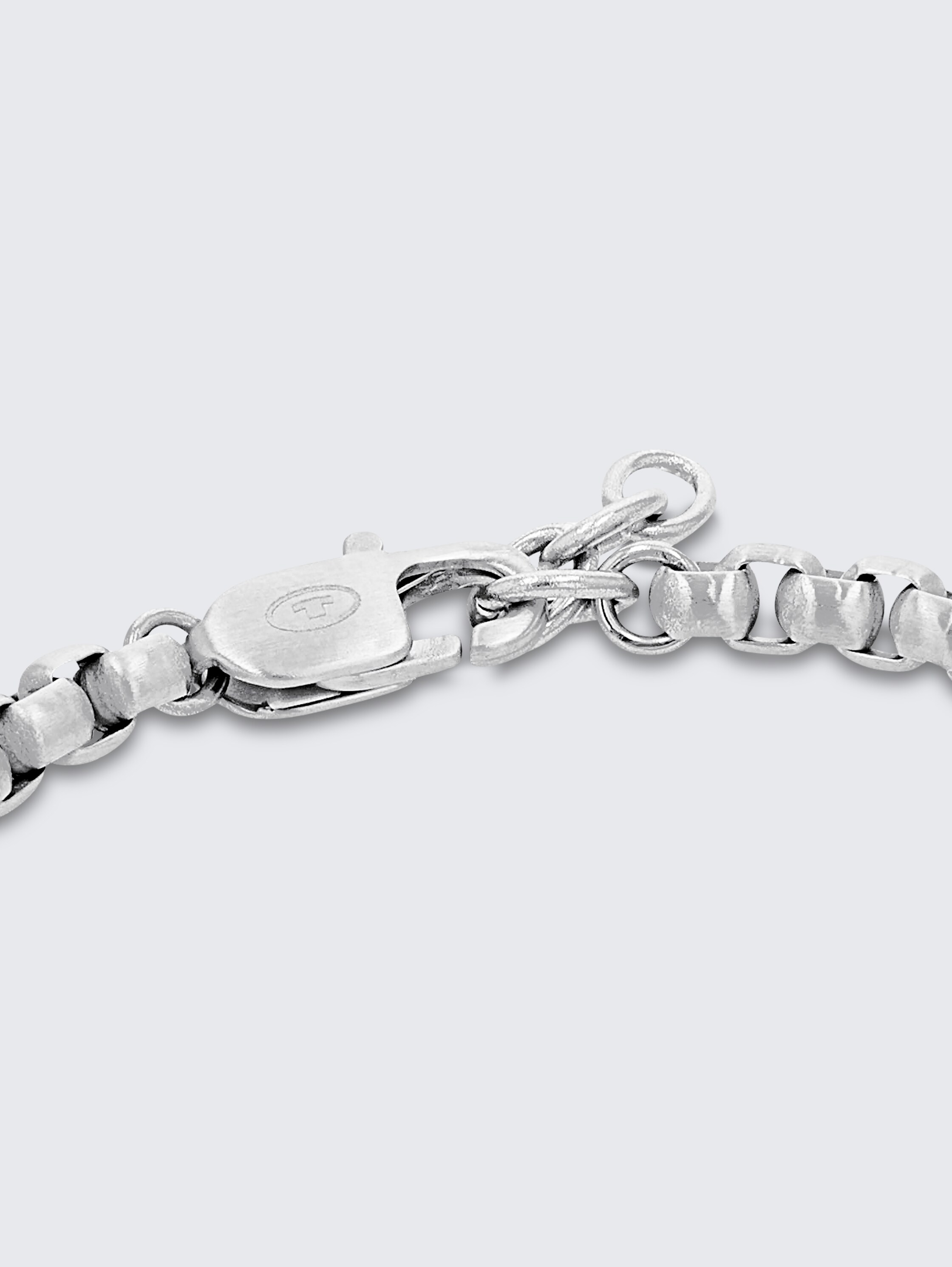 Stainless steel silver bracelet - silver - 