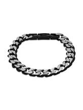 Selected, Multicolor stainless steel bracelet by Tom Tailor, grey