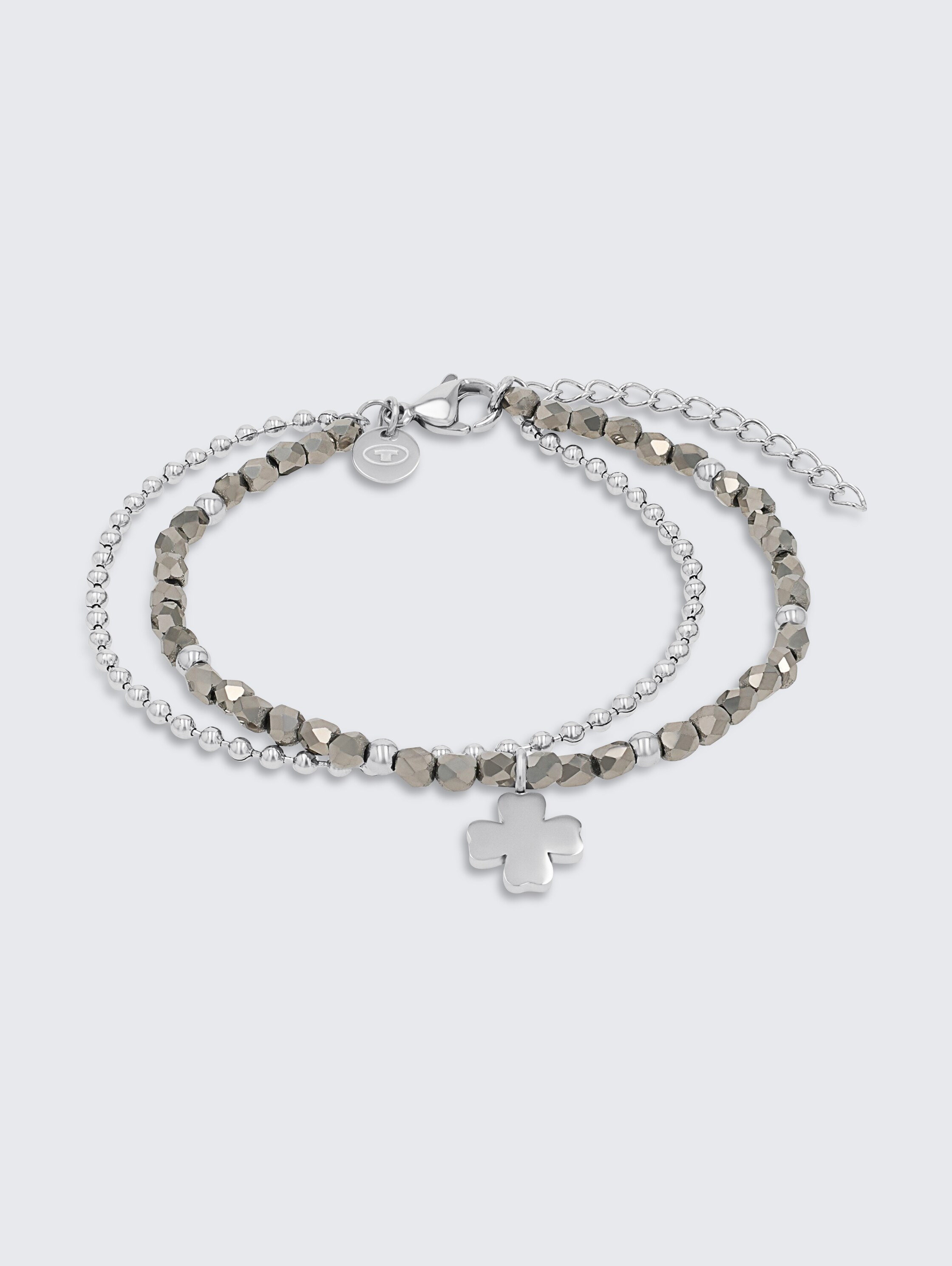 Gliederarmkette Herz aus Edelstahl silber - silver - 