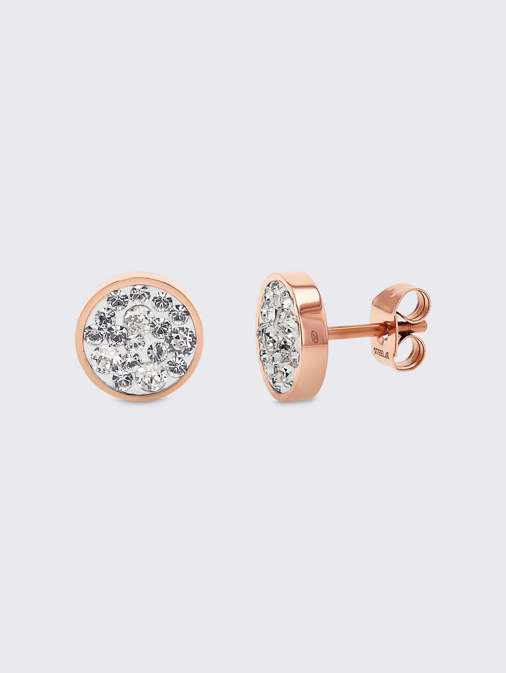 Ohrstecker aus Edelstahl rosé - rose gold