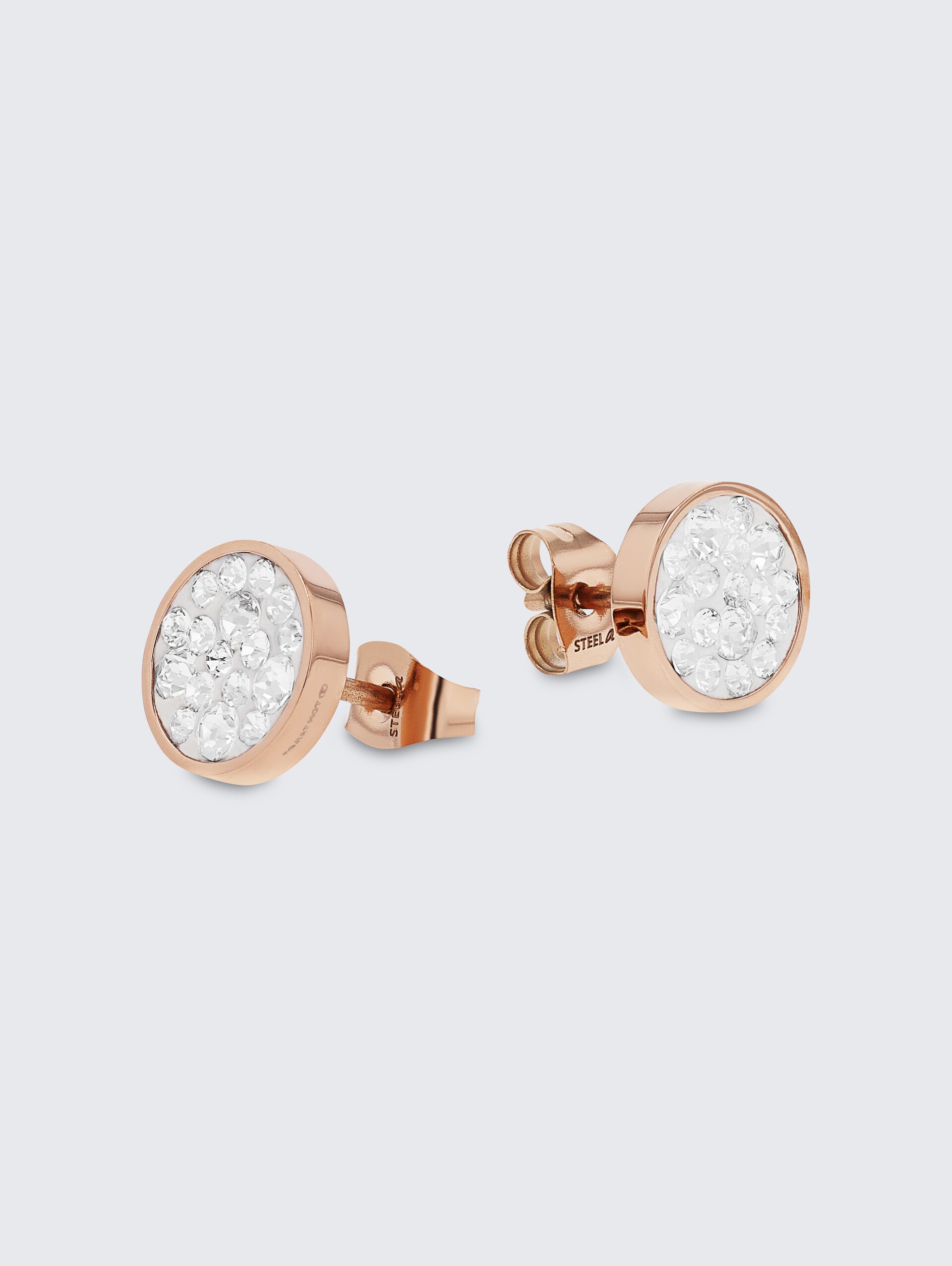 Ohrstecker aus Edelstahl rosé - rose gold