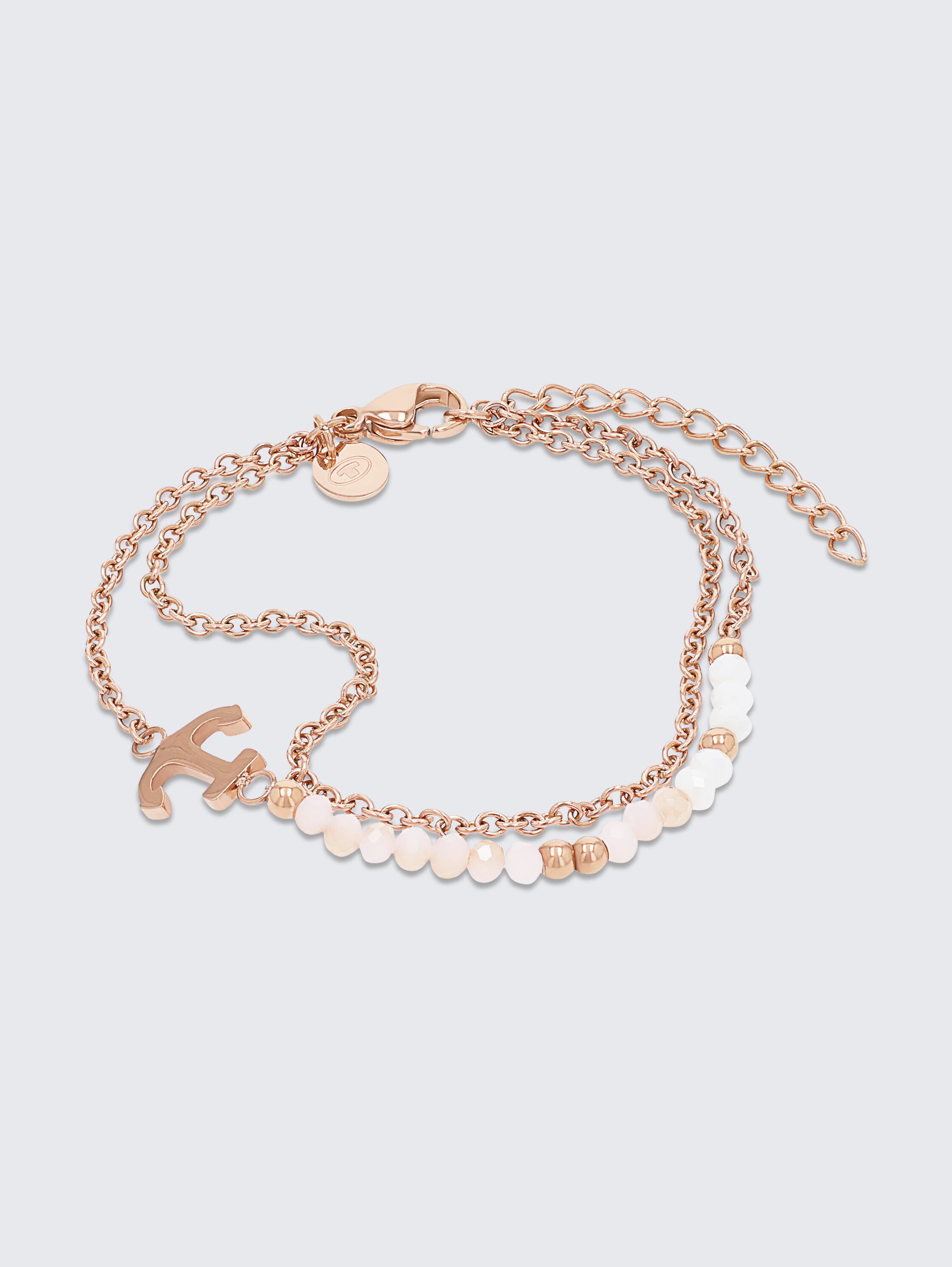 Gliederarmkette Anker aus Edelstahl rosé - rose_gold - 