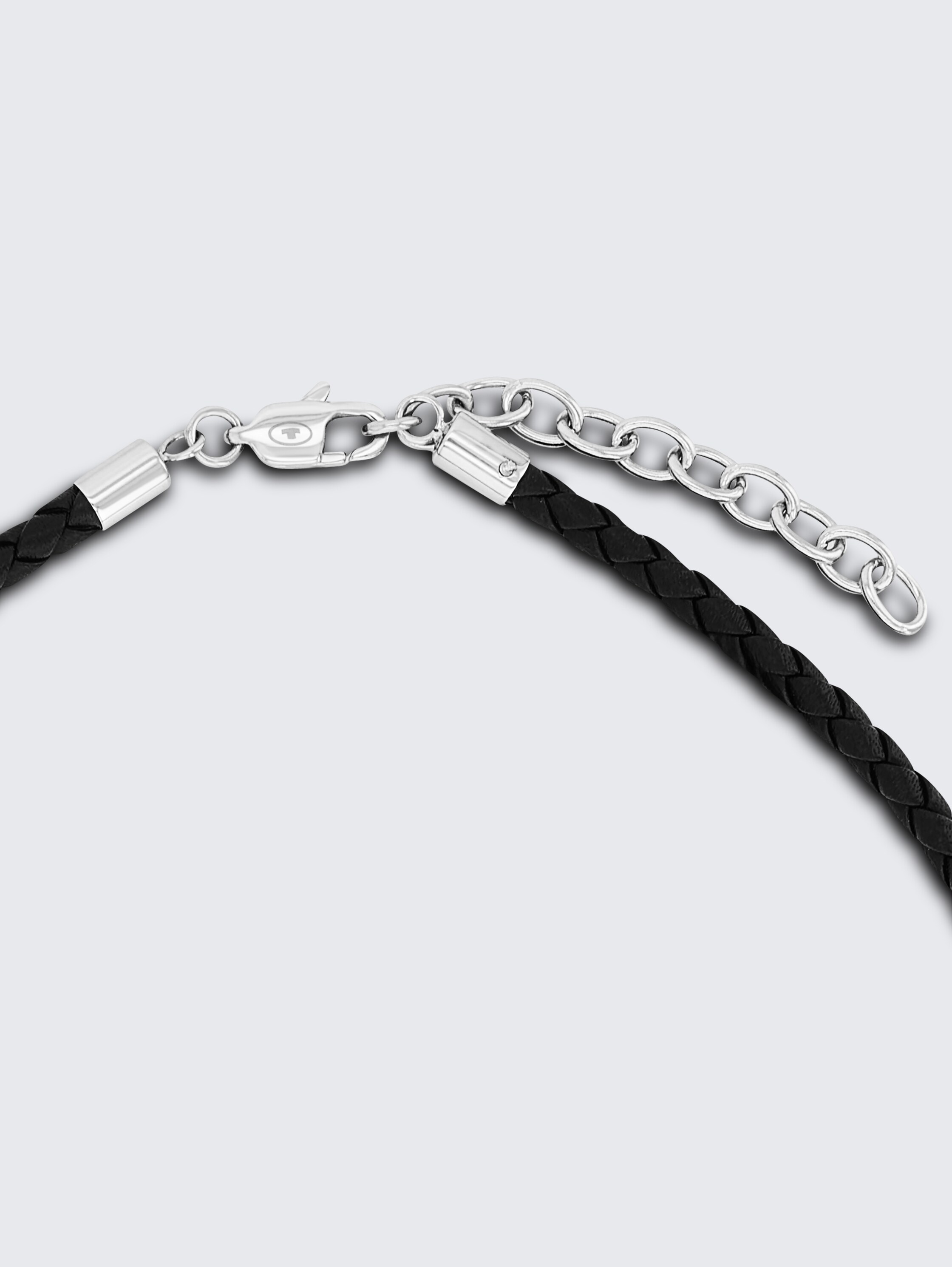 Necklace with pendant made of multicolored stainless steel - multicolor_1 - 