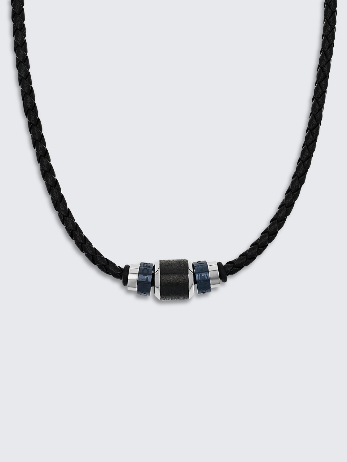 Halskette mit Anhänger aus Edelstahl mehrfarbig - multi-color