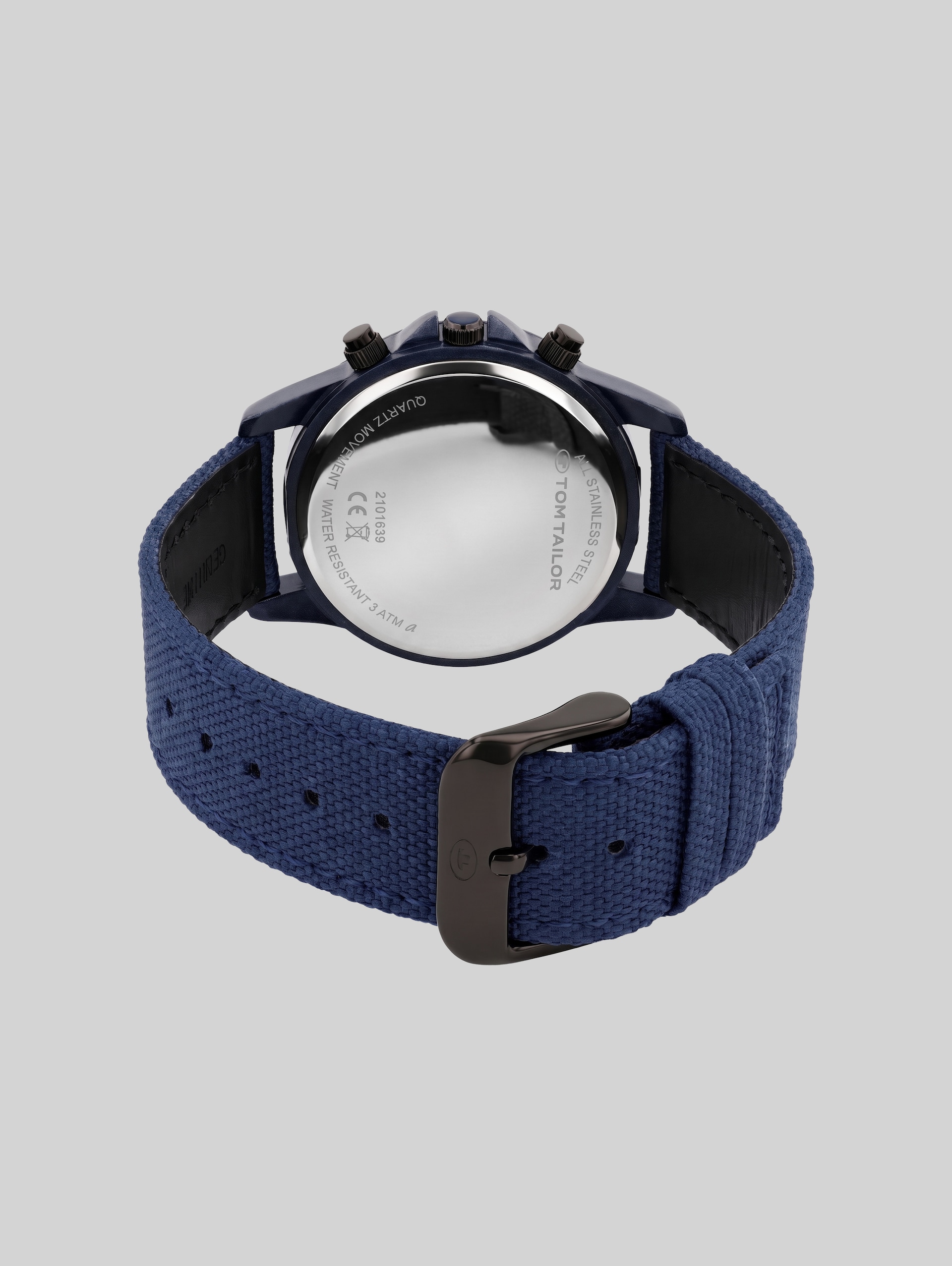 Armbanduhr Chronograph marineblau - gun